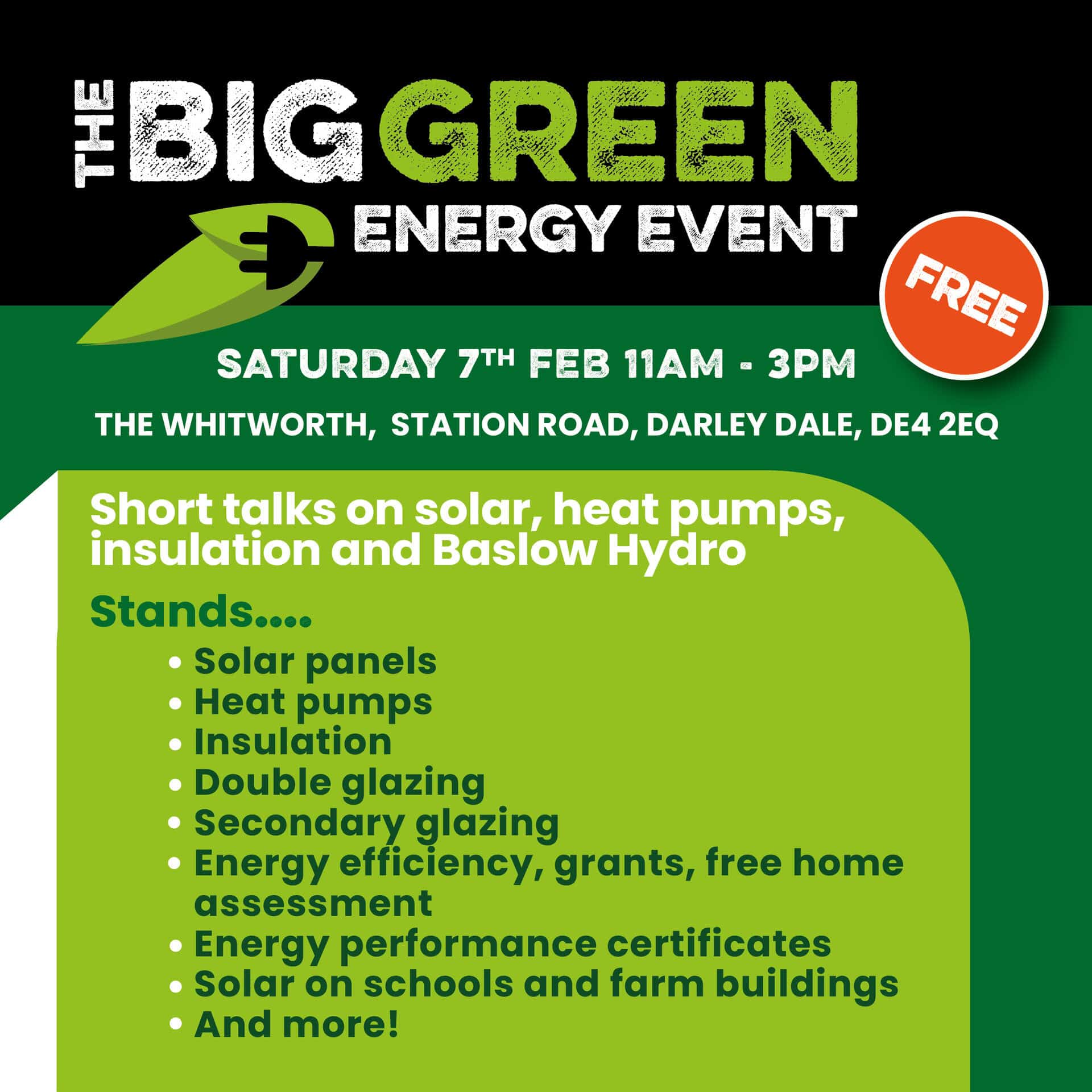 Big Green Energy Event | Darley Dales | 7 February 2026 - IMS Heat Pumps