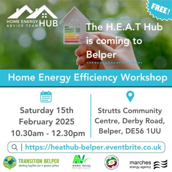 Curated visual reference: Picture Idea: Heat Hub Home Energy Efficiency Workshop Belper