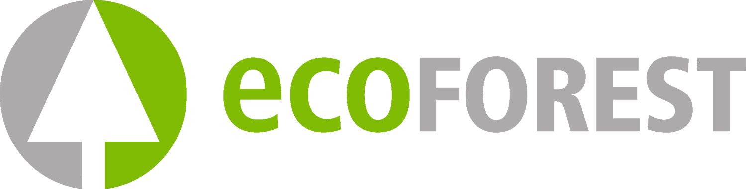 Ecoforest heat pump for energy-efficient heating and cooling.