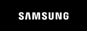 Samsung Logo black and white