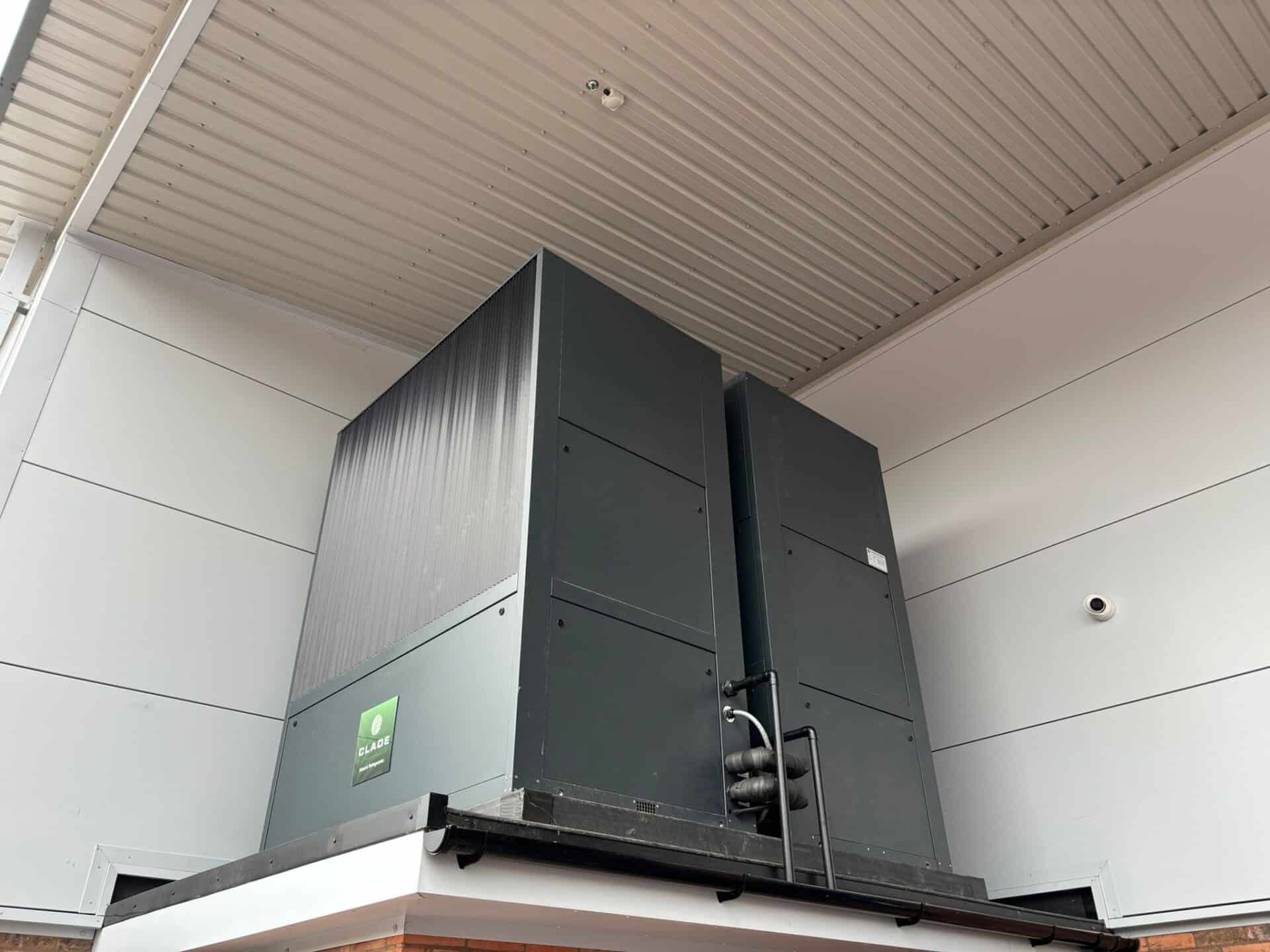 A large Clade Air Source Heat Pump